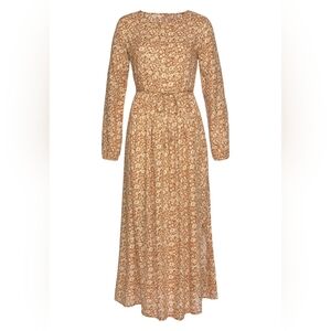 LASCANA/Venus Floral Long Sleeve Maxi Dress Size 2